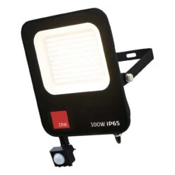 Zink CLARA LED Floodlight 100W Cool White Black