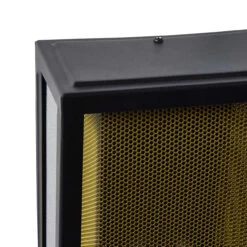 Zink CUBA Outdoor Box Lantern With Mesh Insert Black And Brass -Home Lighting Store ZN 40002 BLK 03 15367.1675438976