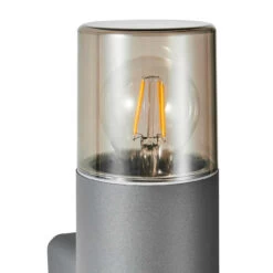 Zink BEATA Outdoor Up And Down Wall Light Grey/Smoke -Home Lighting Store ZN 41711 GRYSMK 03 05416.1689842563