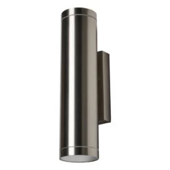 Zink BREAN Outdoor Up And Down Wall Light Stainless Steel