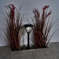 Zink CADEBY LED Solar Post Lantern Black -Home Lighting Store ZN 42032 3 43585.1689843411