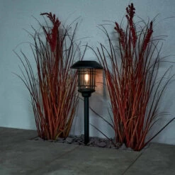 Zink TANFIELD LED Solar Post Lantern Black -Home Lighting Store ZN 42034 3 52368.1689843656