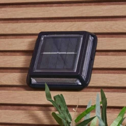 Zink TANFIELD LED Solar Fence Post Light Black -Home Lighting Store ZN 42035 7 93990.1689843894