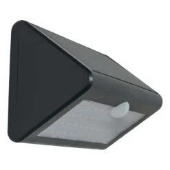 Zink DAWDON LED Solar Security Light With PIR Sensor Black -Home Lighting Store ZN 42042 2 03458.1689844788