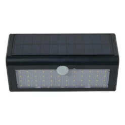 Zink DAWDON LED Solar Security Light With PIR Sensor Black -Home Lighting Store ZN 42042 3 94639.1689844788