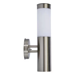 Zink CRESWELL LED Solar Wall Light Stainless Steel -Home Lighting Store ZN 42043 2 87715.1689845427
