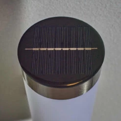 Zink CRESWELL LED Solar Wall Light Stainless Steel -Home Lighting Store ZN 42043 7 96122.1689845427