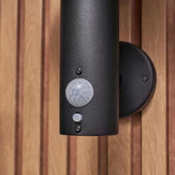 Zink CLAIRE LED Solar Wall Light With PIR Sensor Black -Home Lighting Store ZN 42049 6 36976.1689846334