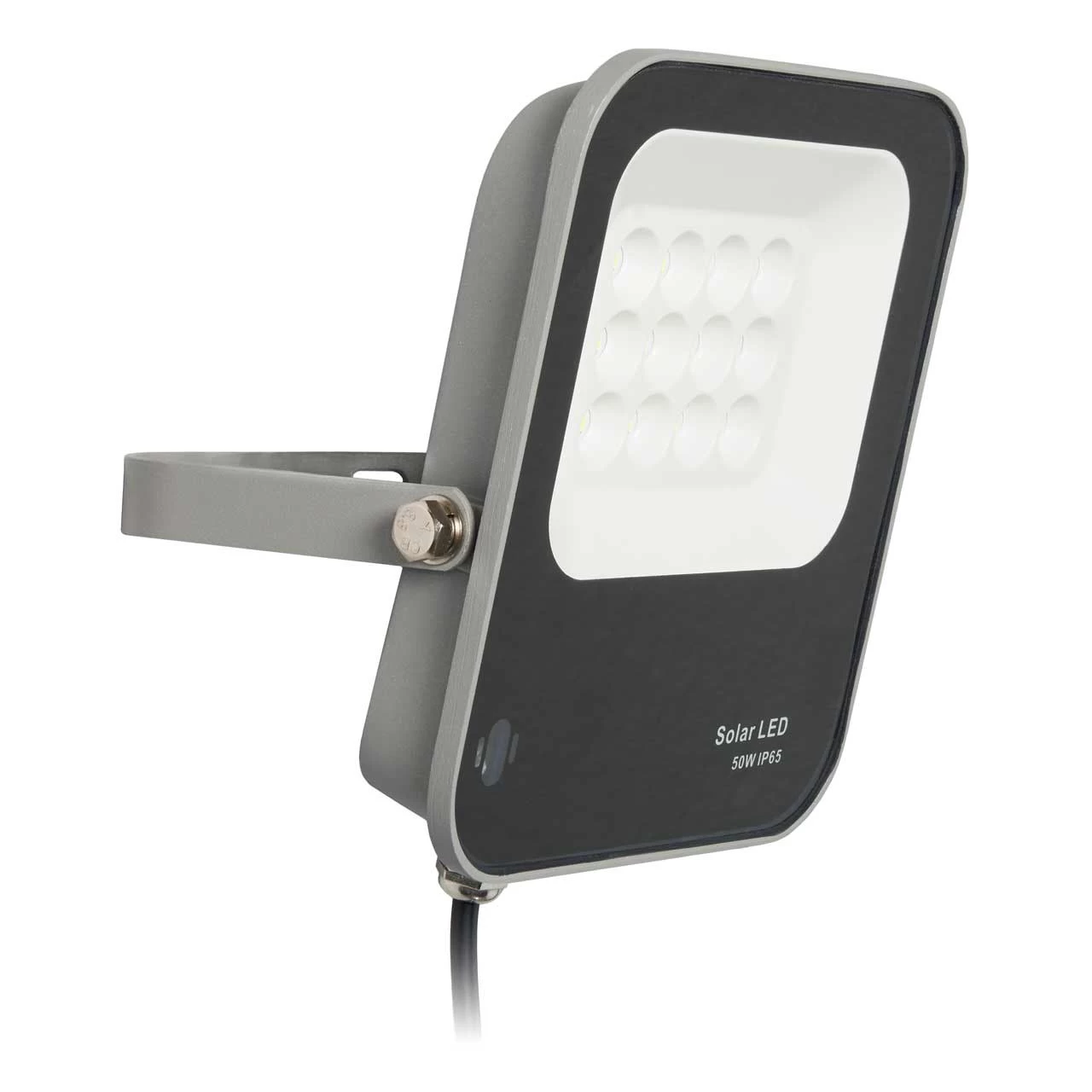Zink DENBY 450lm LED Solar Floodlight Grey 5 Zink DENBY 450lm LED Solar Floodlight Grey - Image 3
