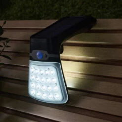 Zink BLACKHALL 3.5W LED Solar Wall Light With PIR Sensor Black -Home Lighting Store ZN 42055 4 82320.1689846610