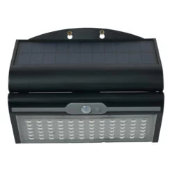 Zink BLACKHALL 4.5W LED Solar Wall Light With PIR Sensor Black -Home Lighting Store ZN 42056 3 85545.1689846669