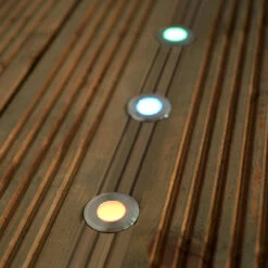 Zink AYLE 4 Light LED Solar Deck Light Kit Black -Home Lighting Store ZN 42060 6 37518.1689847005