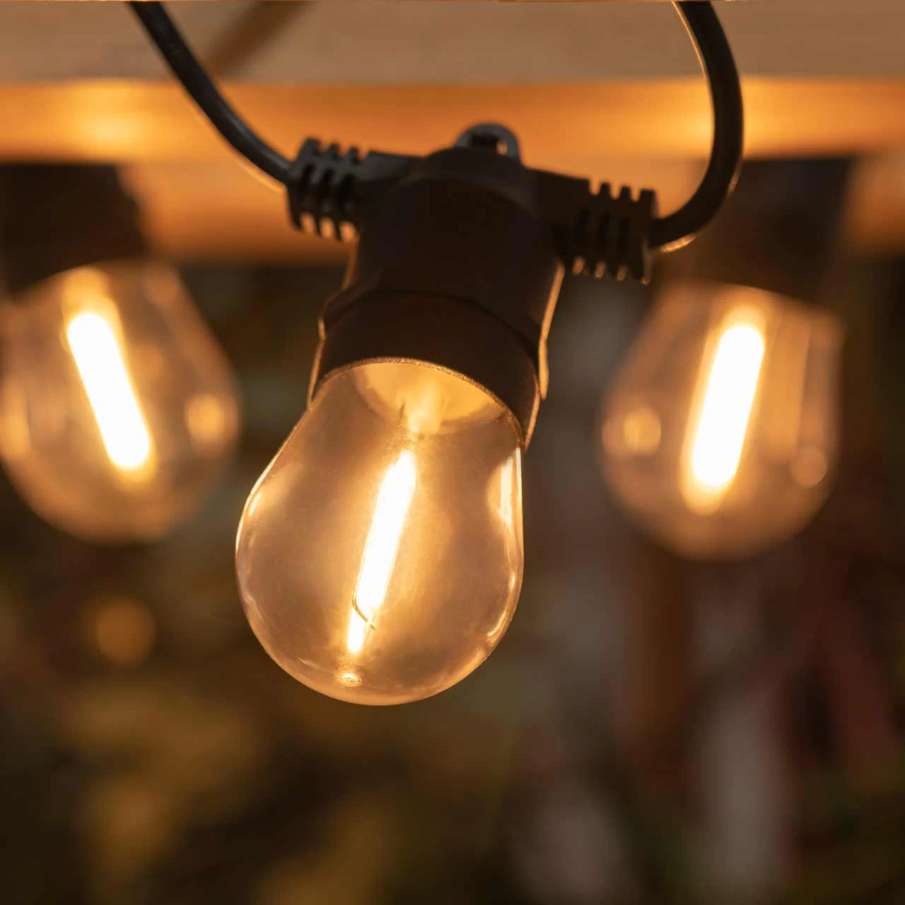 Zink WYE 10 Light LED Solar Festoon Light Black 4 Zink WYE 10 Light LED Solar Festoon Light Black - Image 2