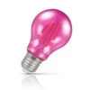 Crompton GLS LED Light Bulb E27 4.5W (25W Eqv) Pink IP65 Harlequin -Home Lighting Store crompton lamps led gls 4.5w e27 harlequin ip65 pinlk translucent 6180 5055579313728 29556.1578928268 40928.1607423470