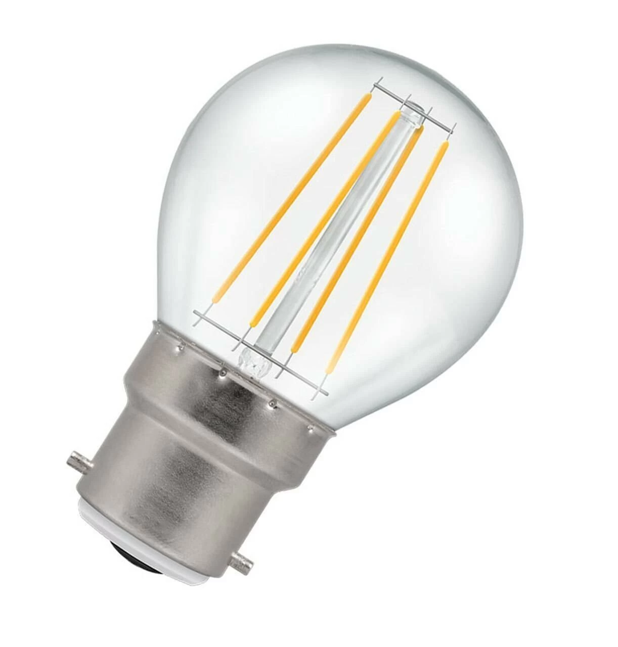 Crompton Golfball LED Light Bulb B22 5W (40W Eqv) Warm White 10-Pack Clear 5 Crompton Golfball LED Light Bulb B22 5W (40W Eqv) Warm White 10-Pack Clear - Image 3