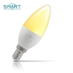 Crompton Candle LED Light Bulb Smart WiFi E14 5W (40W Eqv) Warm White 5-Pack -Home Lighting Store crompton led 5w smart candle e14 dimmable warm white 44973.1578928268 70151.1637578476.1280.1280 32825.1637661989