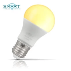 Crompton GLS LED Light Bulb Smart WiFi E27 8.5W (60W Eqv) Warm White -Home Lighting Store crompton led 8.5w smart gls e27 dimmable warm white 60533.1578928268 44152.1637578564