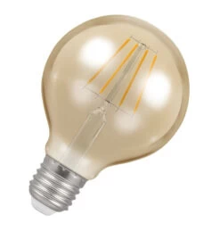 Crompton Globe LED Light Bulb G80 E27 5W (35W Eqv) Warm White 10-Pack Vintage -Home Lighting Store crompton led globe 5w e27 dimmable filament 10 pack extra warm white antique bronze 35w eqv 4918 10 5055579313001 05477.1578928268 35466.1667216544