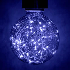 Prolite Globe LED Light Bulb G95 E27 1.7W Blue Star Effect Funky Filaments