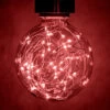 Prolite Globe LED Light Bulb G95 E27 1.7W Red Star Effect Funky Filaments -Home Lighting Store g95 red 97204.1643632677