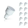 Crompton Lamps LED GU10 Bulbs 4.9W Long Barrel 74mm Warm White (10 Pack) 1 Crompton Lamps LED GU10 Bulbs 4.9W Long Barrel 74mm Warm White (10 Pack) -Home Lighting Store lb 10 75520.1692026892
