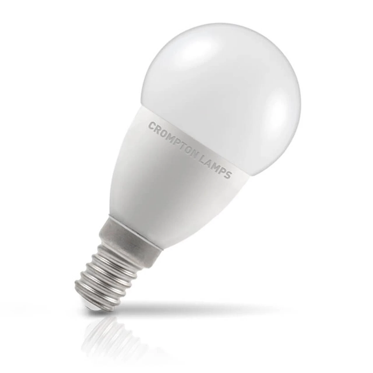 Crompton Golfball LED Light Bulb E14 4.9W (40W Eqv) Cool White Opal 3 Crompton Golfball LED Light Bulb E14 4.9W (40W Eqv) Cool White Opal