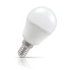 Crompton Golfball LED Light Bulb E14 4.9W (40W Eqv) Warm White Opal -Home Lighting Store led round thermal plastic 5.5w 2700k ses e14 17272.1578928268 82606.1692026957