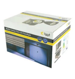 Lyyt Battery Powered Motion Sensor Twin LED Floodlight 20 Lyyt Battery Powered Motion Sensor Twin LED Floodlight -Home Lighting Store lyyt battery powered motion sensor twin led floodlight 6143 5015972133804 60430.1578928268 89010.1677236134