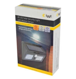 Lyyt LED Security Light 40 LED Solar IP44 Daylight Black 11 Lyyt LED Security Light 40 LED Solar IP44 Daylight Black -Home Lighting Store lyyt led solar ip44 security light daylight black 6151 5015972212561 50405.1602080061 20100.1617880727