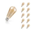 Crompton ST64 LED Light Bulb E27 5W (40W Eqv) Warm White 10-Pack Vintage -Home Lighting Store m 4914 crompton 5w es led filament dimmable st64 extra warm white 53082.1578928268 06852.1603455021