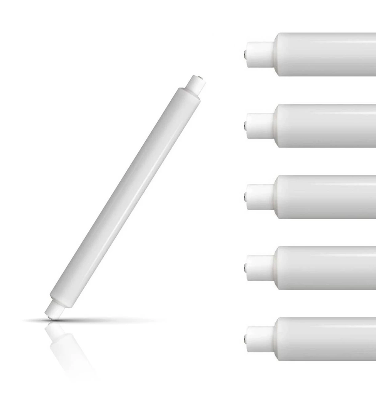 Crompton DET Tubular LED Light Bulb 284mm 6W (40W Eqv) Cool White 5-Pack 3 Crompton DET Tubular LED Light Bulb 284mm 6W (40W Eqv) Cool White 5-Pack