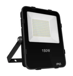 Phoebe LED Floodlight 150W Cool White Atlas 110° Black Powder Coat