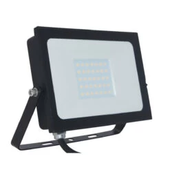 Phoebe LED Floodlight 30W (150W Eqv) Cool White Atlas-Mini Black IP65