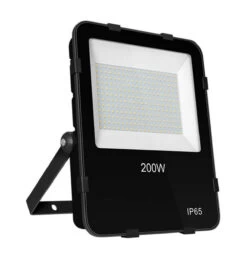 Phoebe LED Floodlight 200W Cool White With Photocell Sensor Black Powder Coat