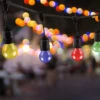 Festoon Light Premium 5m Connectible Outdoor E27 Multi-Coloured With 10x LED Golfball Light Bulbs 2 Festoon Light Premium 5m Connectible Outdoor E27 Multi-Coloured With 10x LED Golfball Light Bulbs -Home Lighting Store premium 5m connectible outdoor festoon light e27 with 10x led golfball light bulbs multi coloured 6335 83291.1622143092 67205.1622208151