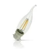 Prolite Candle LED Light Bulb B22 4W (30W Eqv) Warm White Flame Tip Clear 2 Prolite Candle LED Light Bulb B22 4W (30W Eqv) Warm White Flame Tip Clear -Home Lighting Store prolite flame 1 25825 05704.1578928268 37236.1603455434