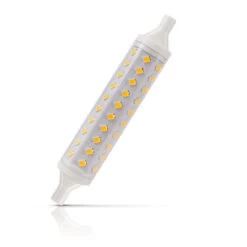 Crompton Linear LED Light Bulb 118mm R7s 9W (70W Eqv) Warm White Clear