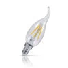 Prolite Candle LED Light Bulb E14 4W (30W Eqv) Warm White Flame Tip Clear -Home Lighting Store ses prolite flame 1a 25826 05344.1578928268 95914.1603455435