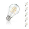 Crompton GLS LED Light Bulb Dimmable E27 5W (40W Eqv) Warm White 5-Pack Clear -Home Lighting Store sl4905 5 84964.1620724650