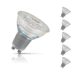 Cromptons LED Dim To Warm GU10 Bulbs 5.5W (5 Pack) Warm White (50W Eqv)