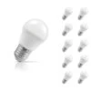 Crompton Golfball LED Light Bulb E27 4.9W (40W Eqv) Daylight 10-Pack Opal -Home Lighting Store sl5904 10 1 25197.1616606060