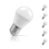 Crompton Golfball LED Light Bulb E27 4.9W (40W Eqv) Daylight 5-Pack Opal -Home Lighting Store sl5904 5 37161.1667217386