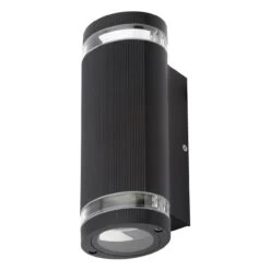 Zink HELIX Outdoor Up And Down Wall Light Black