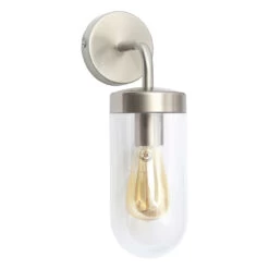 Zink KEW Outdoor Wall Lantern Stainless Steel