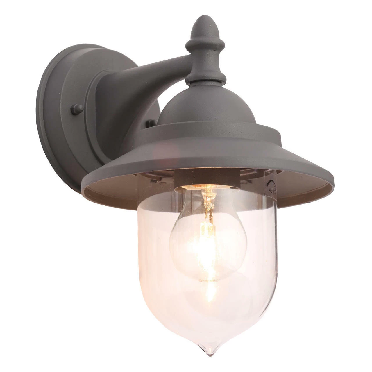 Zink LEEK Outdoor Mini Fisherman's Lantern Anthracite 4 Zink LEEK Outdoor Mini Fisherman's Lantern Anthracite - Image 2