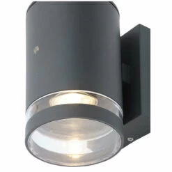 Zink LENS Outdoor Downlight With Dusk Til Dawn Sensor Anthracite -Home Lighting Store zinc lens outdoor downlight with dusk til dawn sensor anthracite 6624 5020024705403 11025.1578928268 79560.1650465753