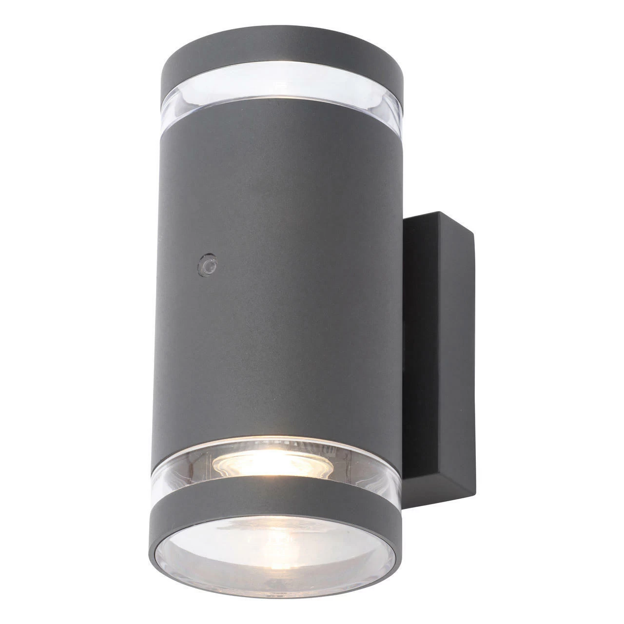 Zink Outdoor Up And Down Wall Light With Dusk Til Dawn Sensor Anthracite 4 Zink Outdoor Up And Down Wall Light With Dusk Til Dawn Sensor Anthracite - Image 2