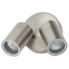 Zink LETO Adjustable Twin Outdoor Spotlight Stainless Steel -Home Lighting Store zinc leto adjustable twin outdoor spotlight stainless steel 6589 5020024705632 58171.1578928268 75432.1650466621