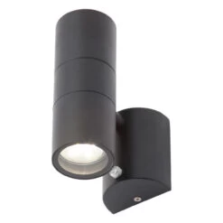 Zink LETO Outdoor Up And Down Wall Light With Dusk Til Dawn Sensor Black -Home Lighting Store zinc leto outdoor up and down wall light with dusk til dawn sensor black 6567 5020024705496 87924.1578928268 25311.1650467912