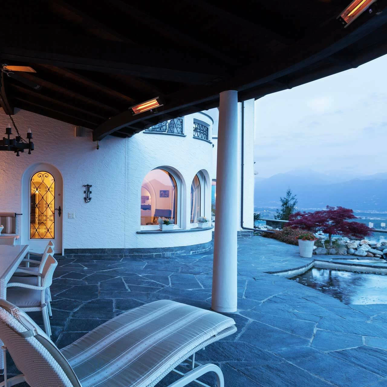 Zink Radiant Blaze 1800W Wall Mounted Patio Heater 7 Zink Radiant Blaze 1800W Wall Mounted Patio Heater - Image 5